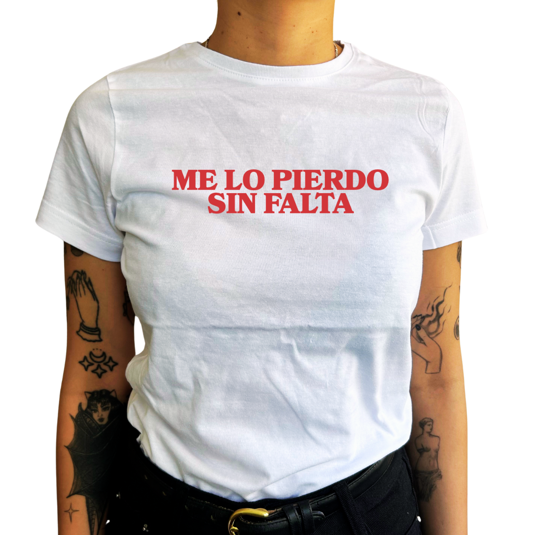 Me lo pierdo sin falta