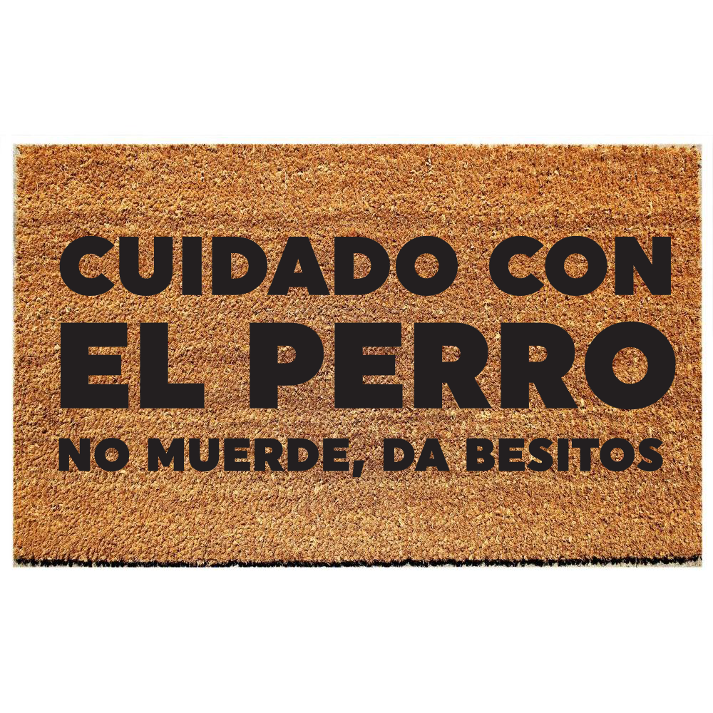 CUIDADO CON EL PERRO - limpiapies