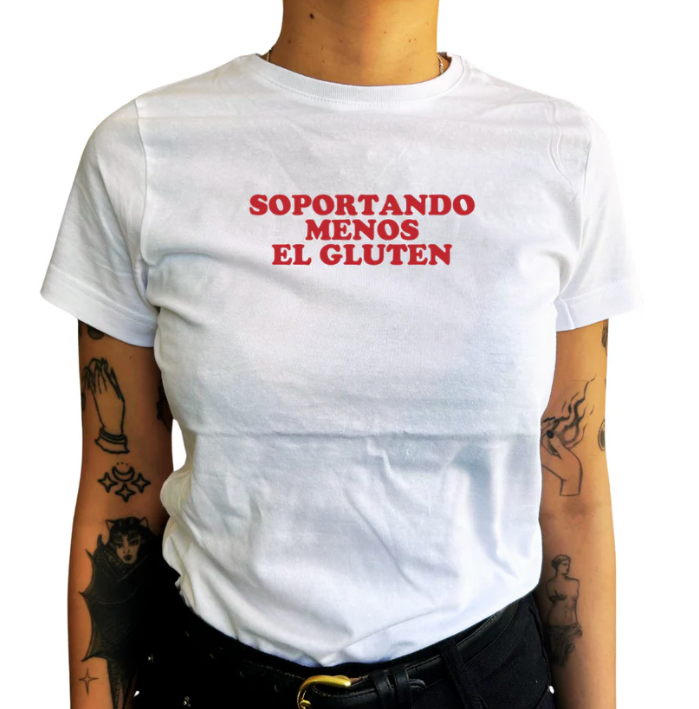 soportando menos el gluten