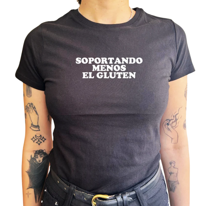 soportando menos el gluten
