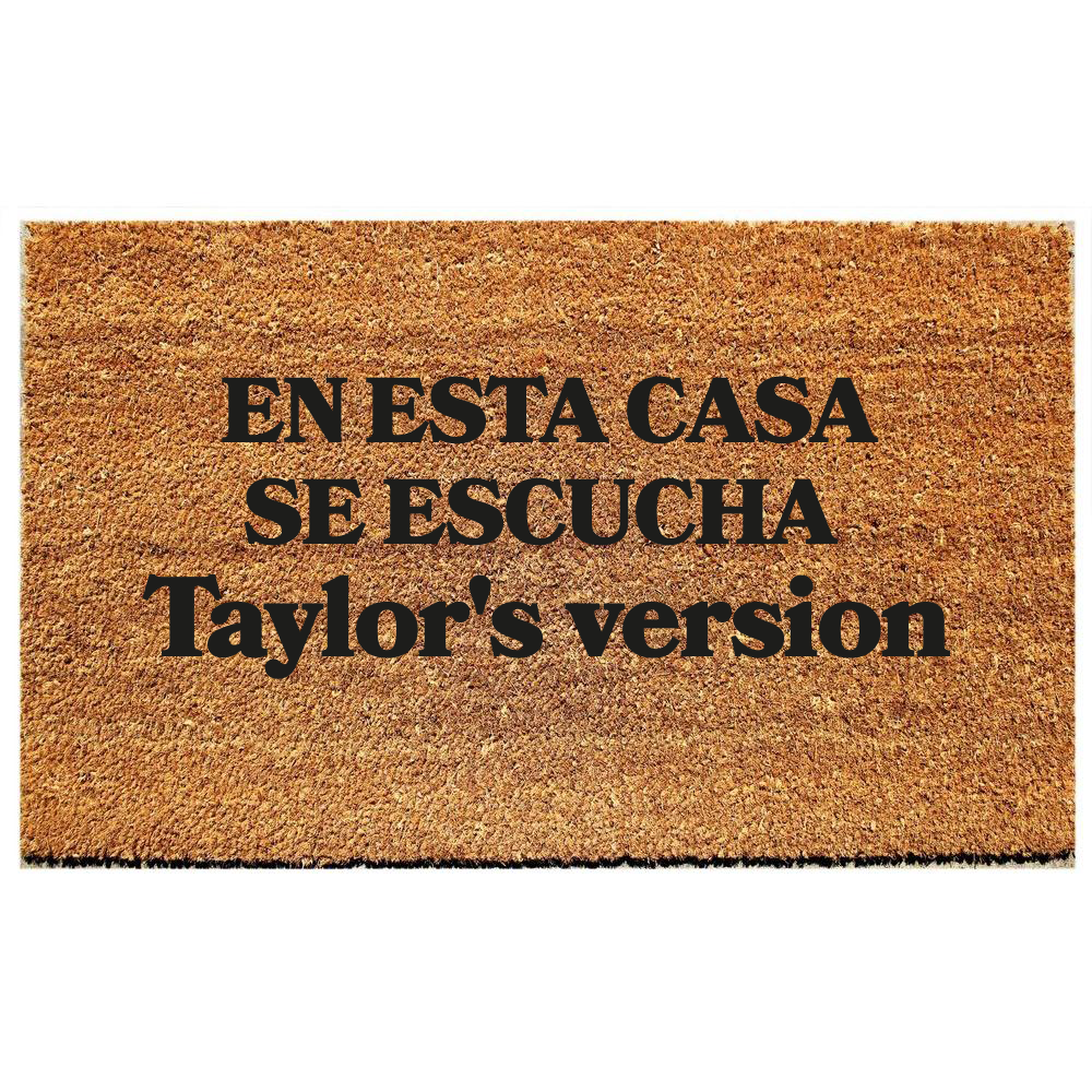EN ESTA CASA SE ESCUCHA TAYLOR VERSION