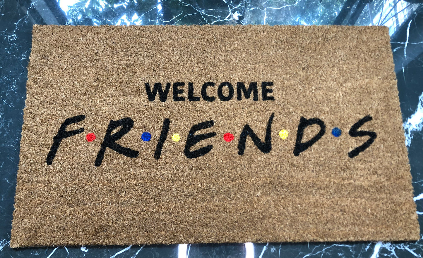 Friends welcome