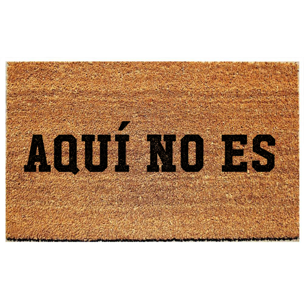 Aqui no es