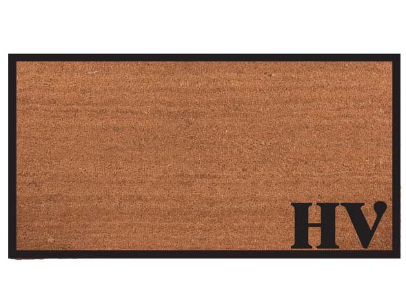 iniciales personalizados 120 X 60 CM