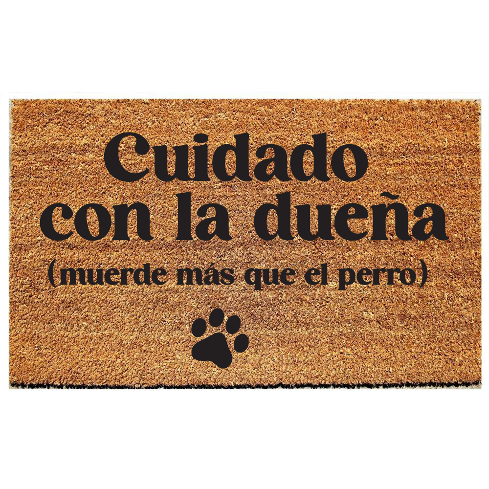 cuidado con la dueña