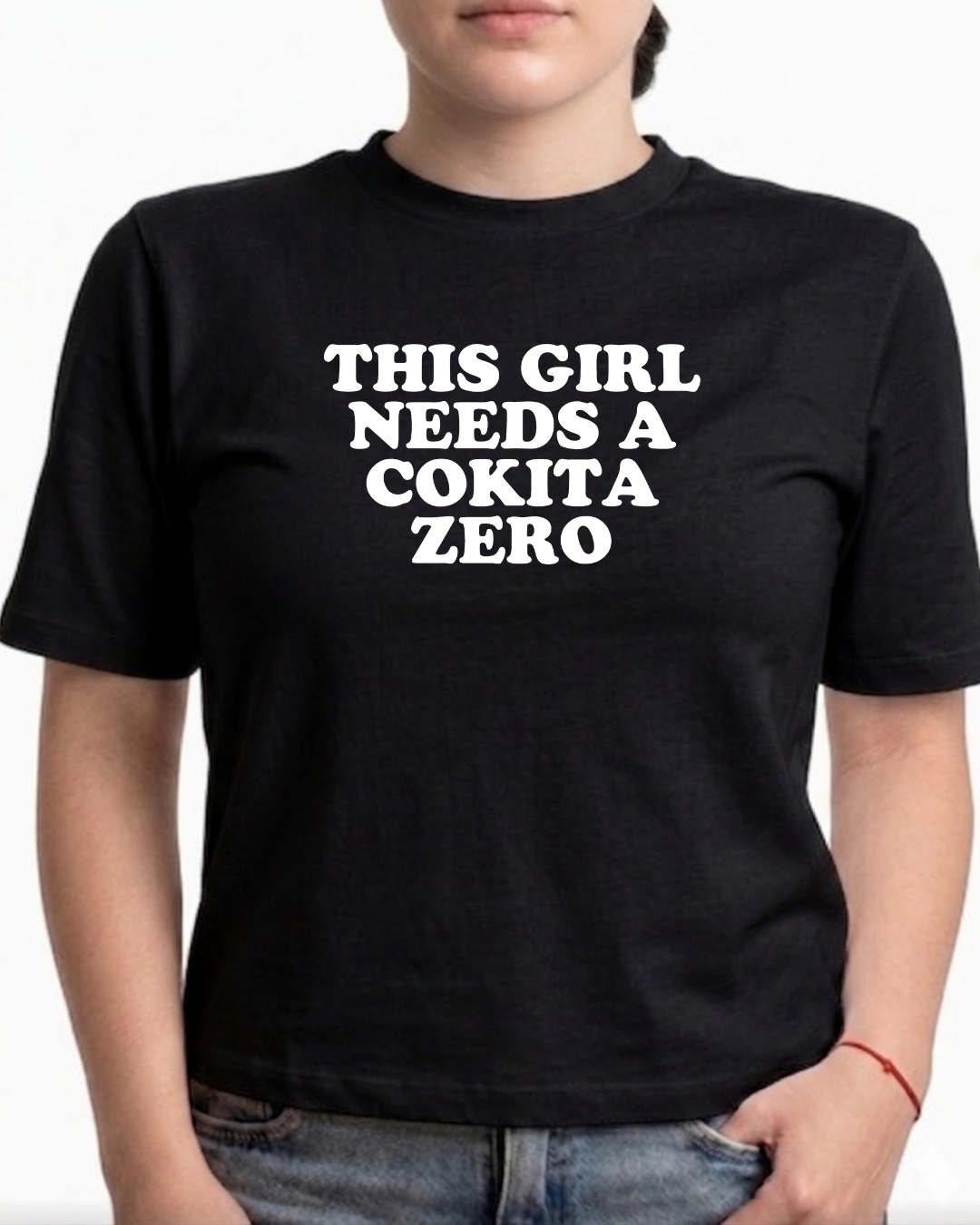 This girl needs a cokita zero ( editable)