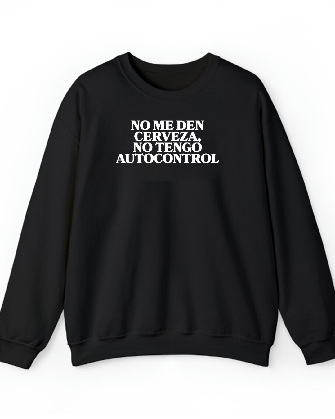 No me den cerveza, no tengo autocontrol (Editable) - poleron