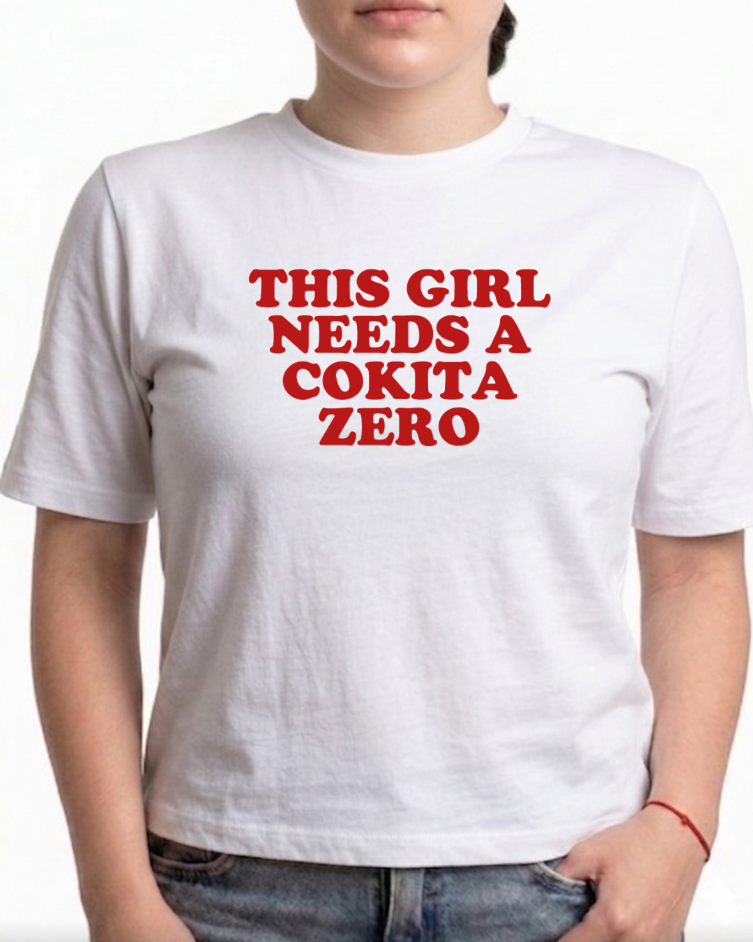 This girl needs a cokita zero ( editable)