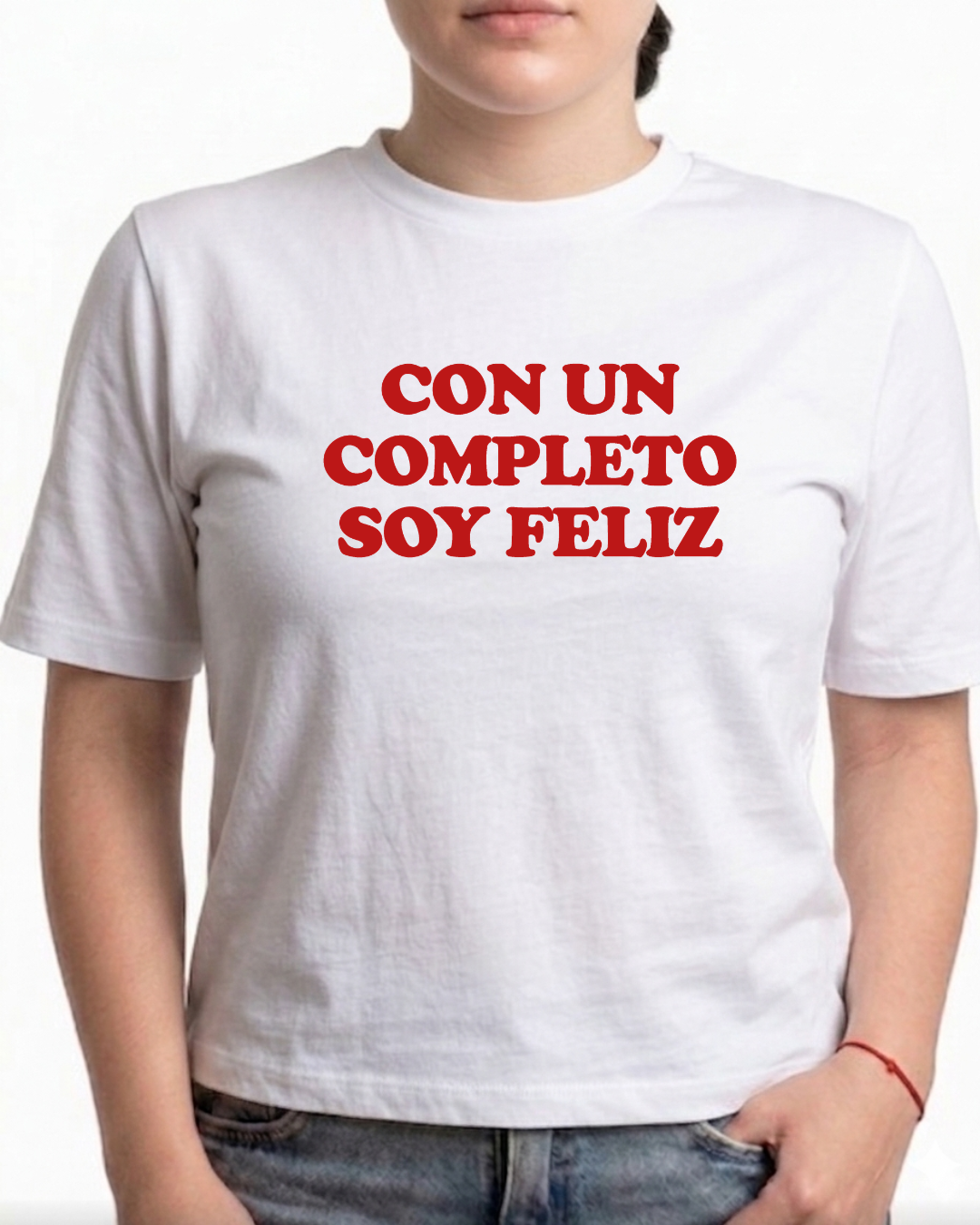 Con un completo soy feliz (editable)