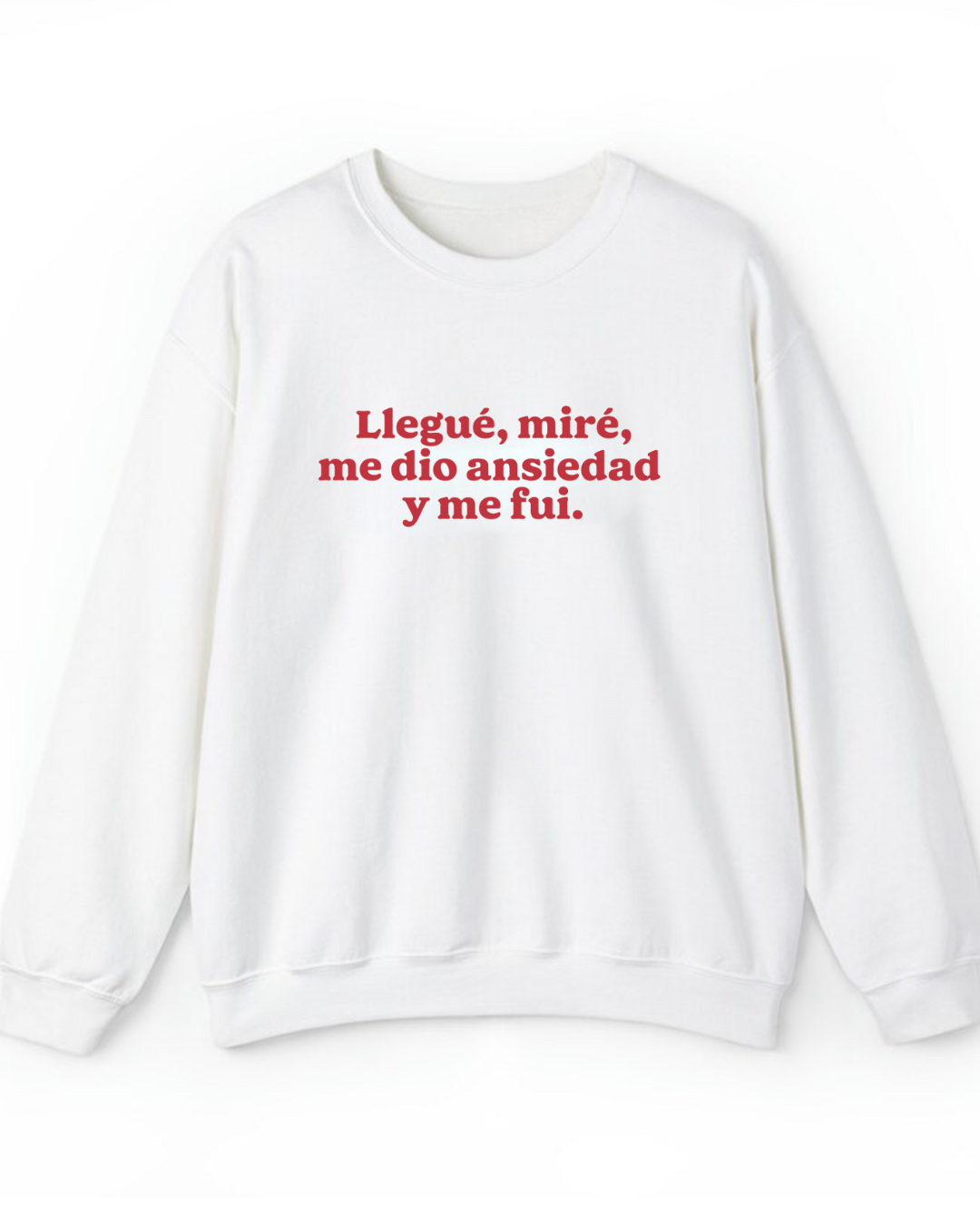 Llegué, miré, me dio ansiedad  y me fui