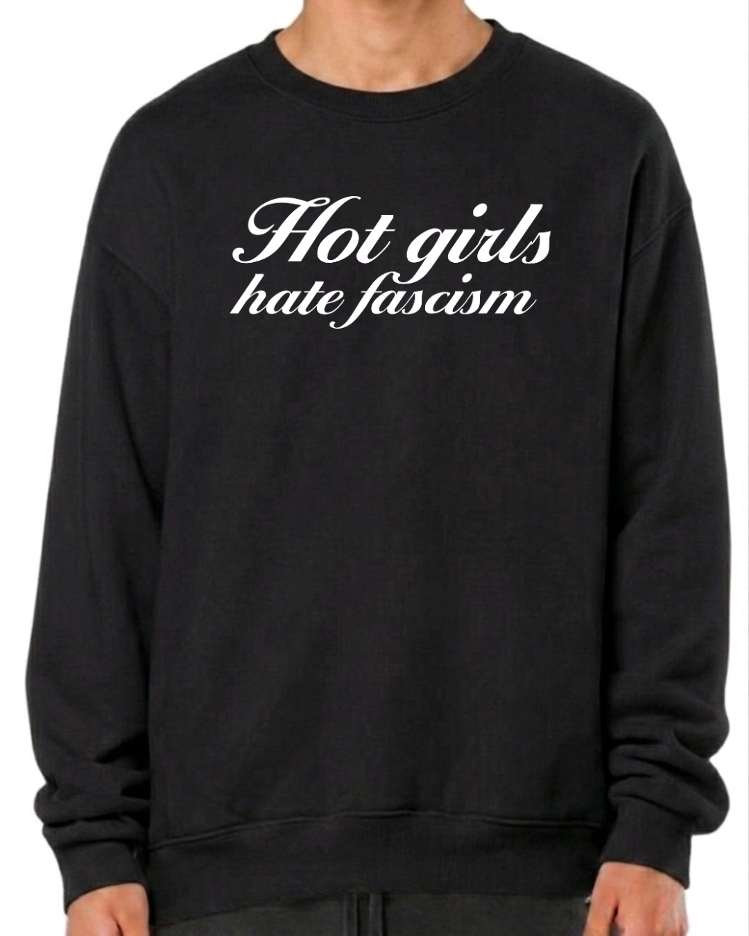 hot girl hate fascism