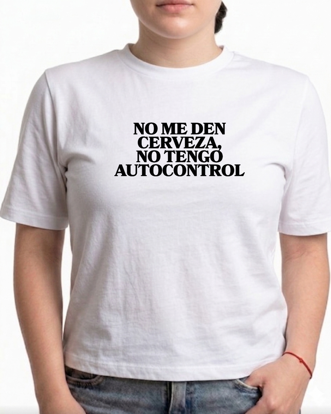 No me den cerveza, no tengo autocontrol (Editable)