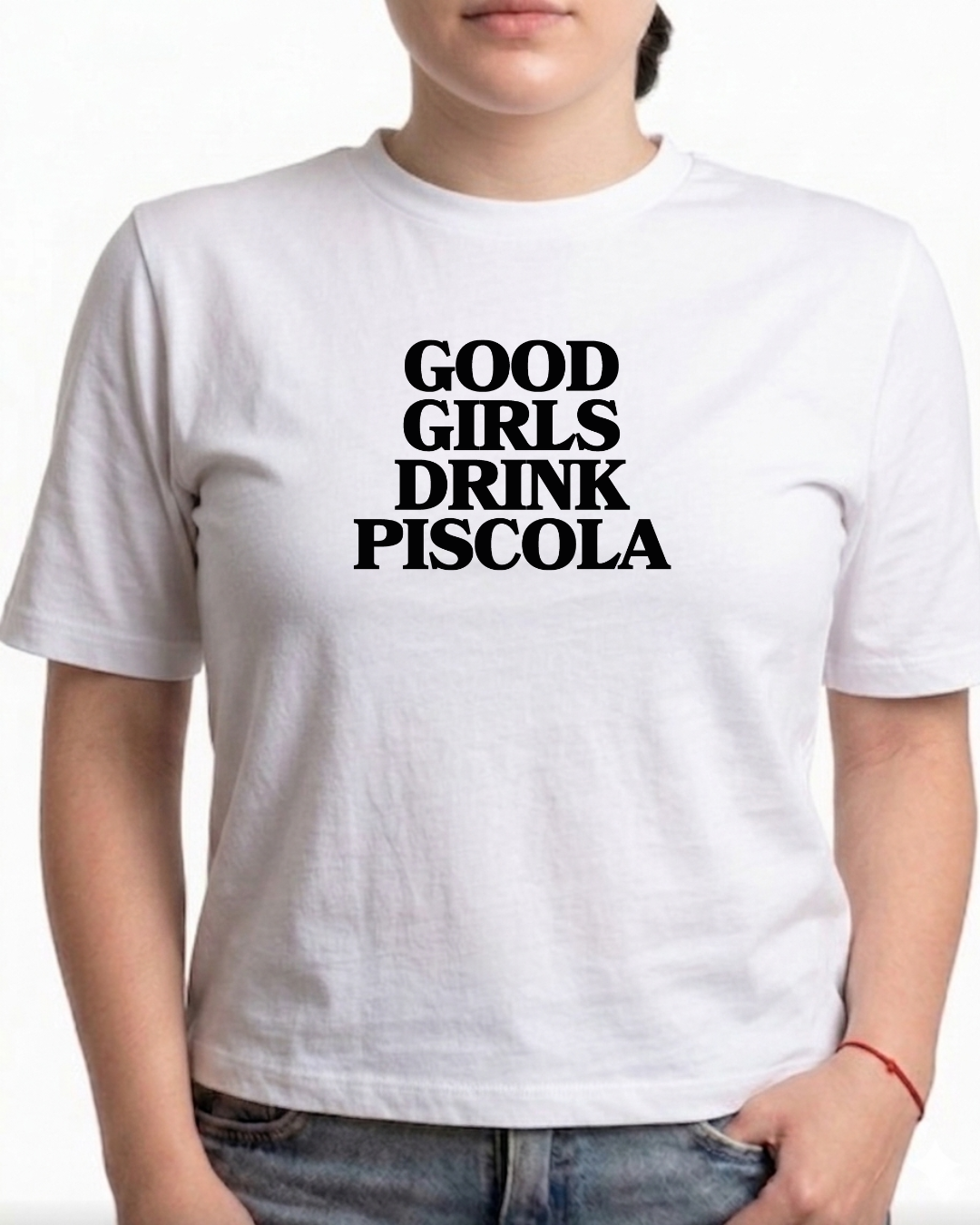 Good girl drink piscola (editable)