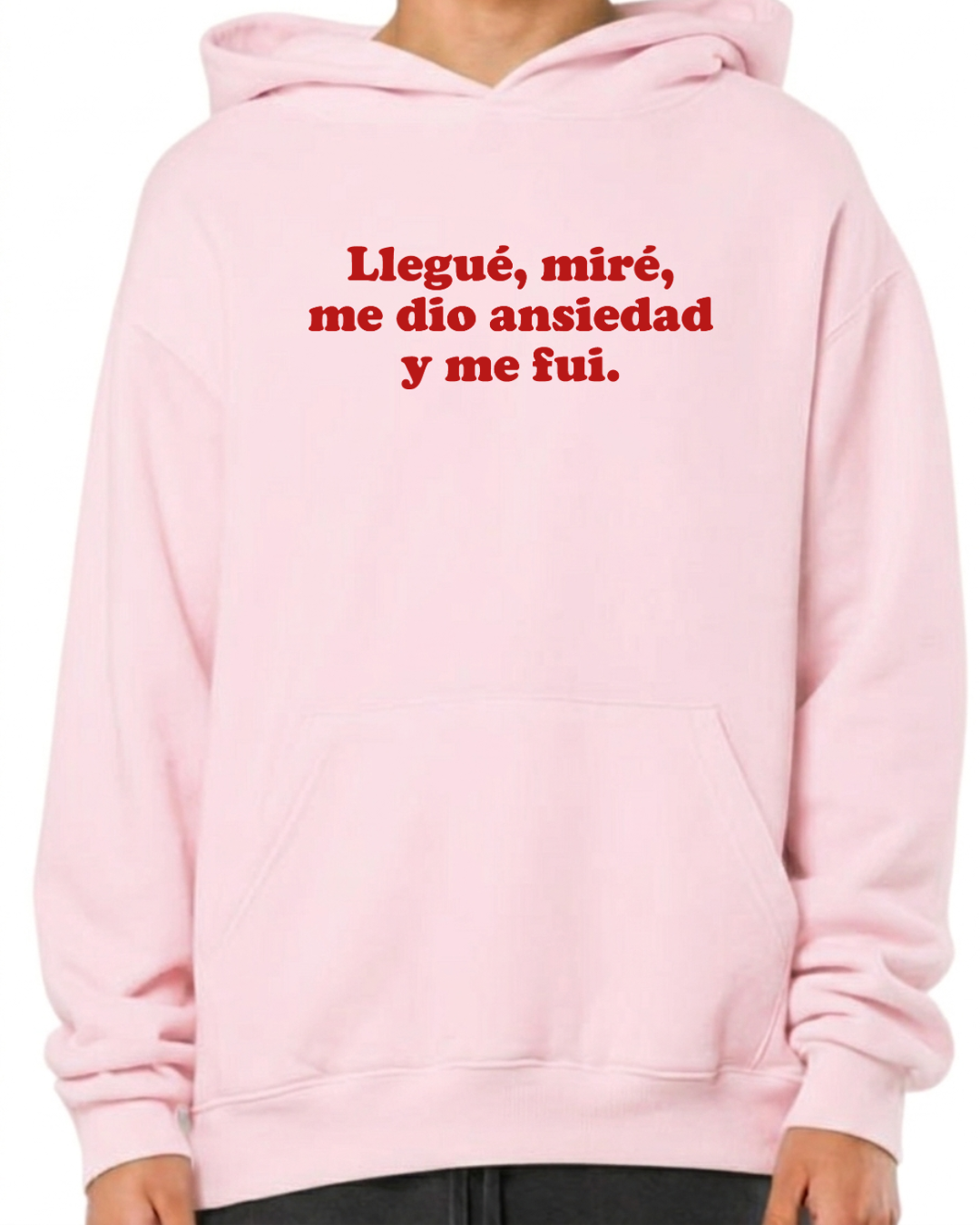 Llegué, miré,me dio ansiedad y me fui.