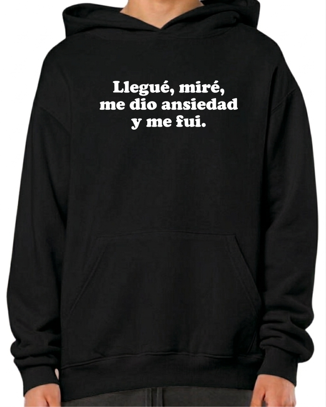 Llegué, miré,me dio ansiedad y me fui.