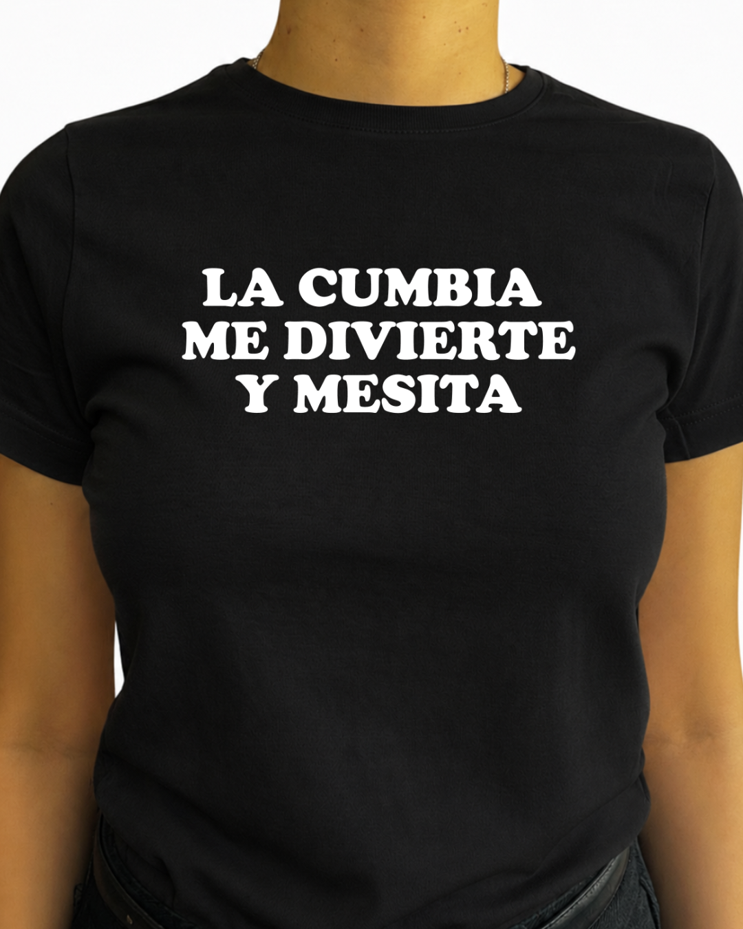 La cumbia me divierte y mesita