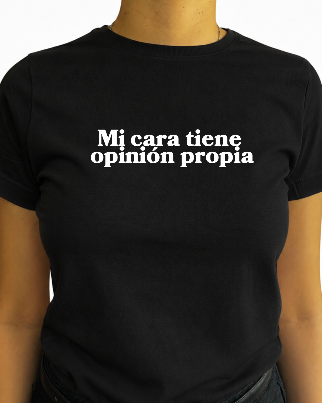 mi cara tiene opinión propia