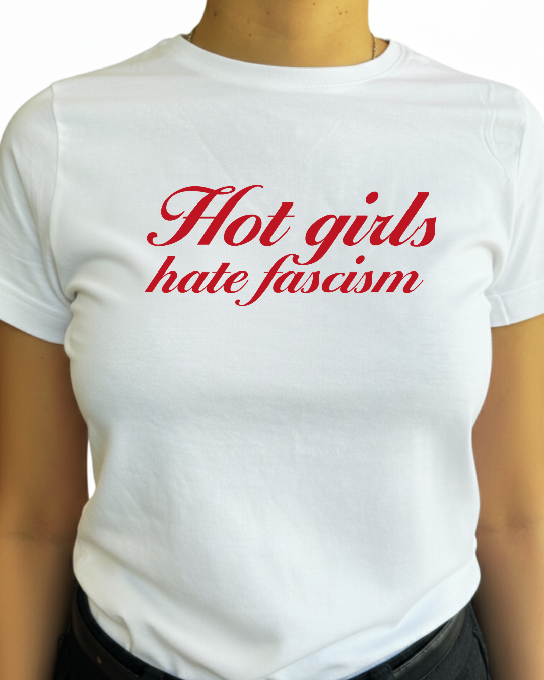 hot girl hate fascism