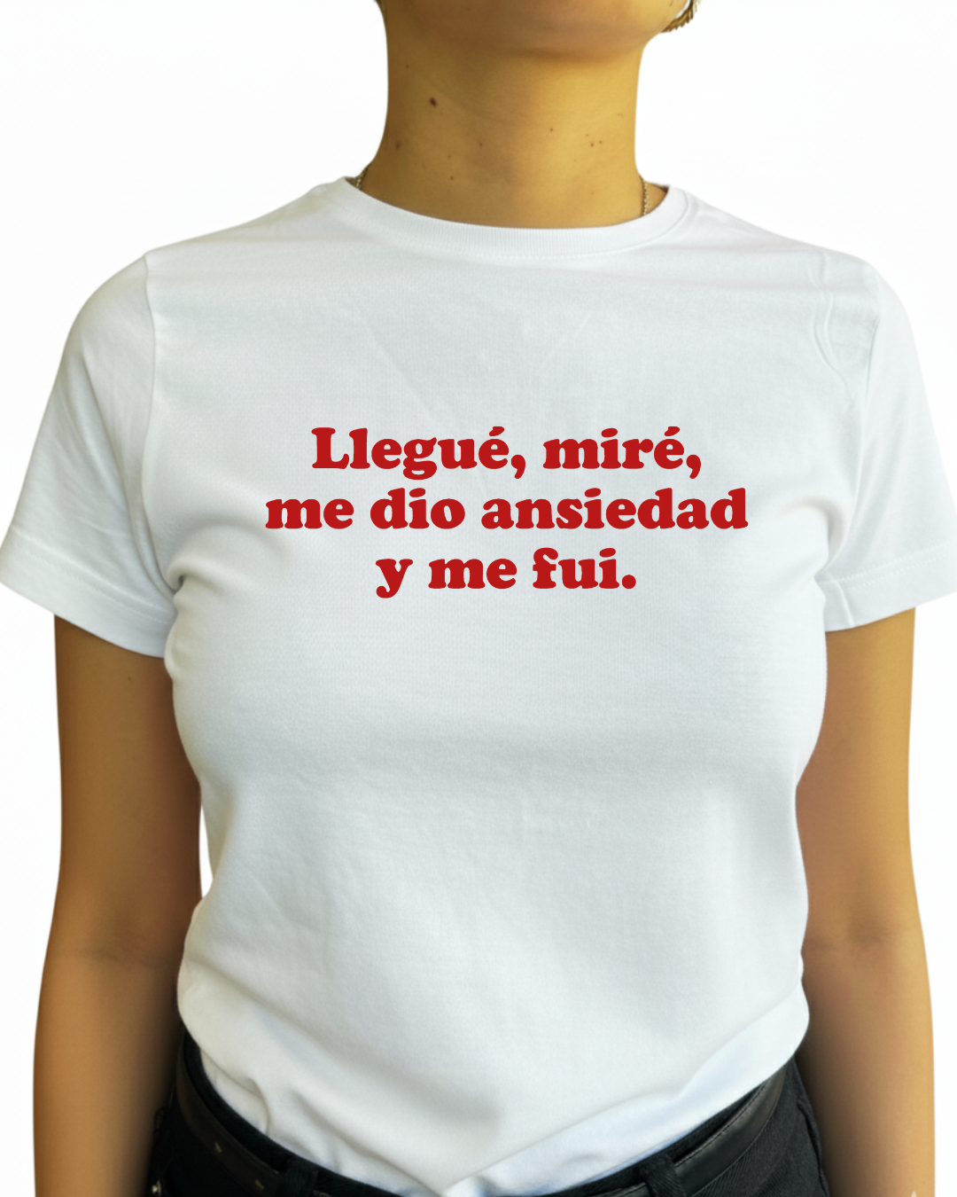Llegué, miré,me dio ansiedad y me fui.