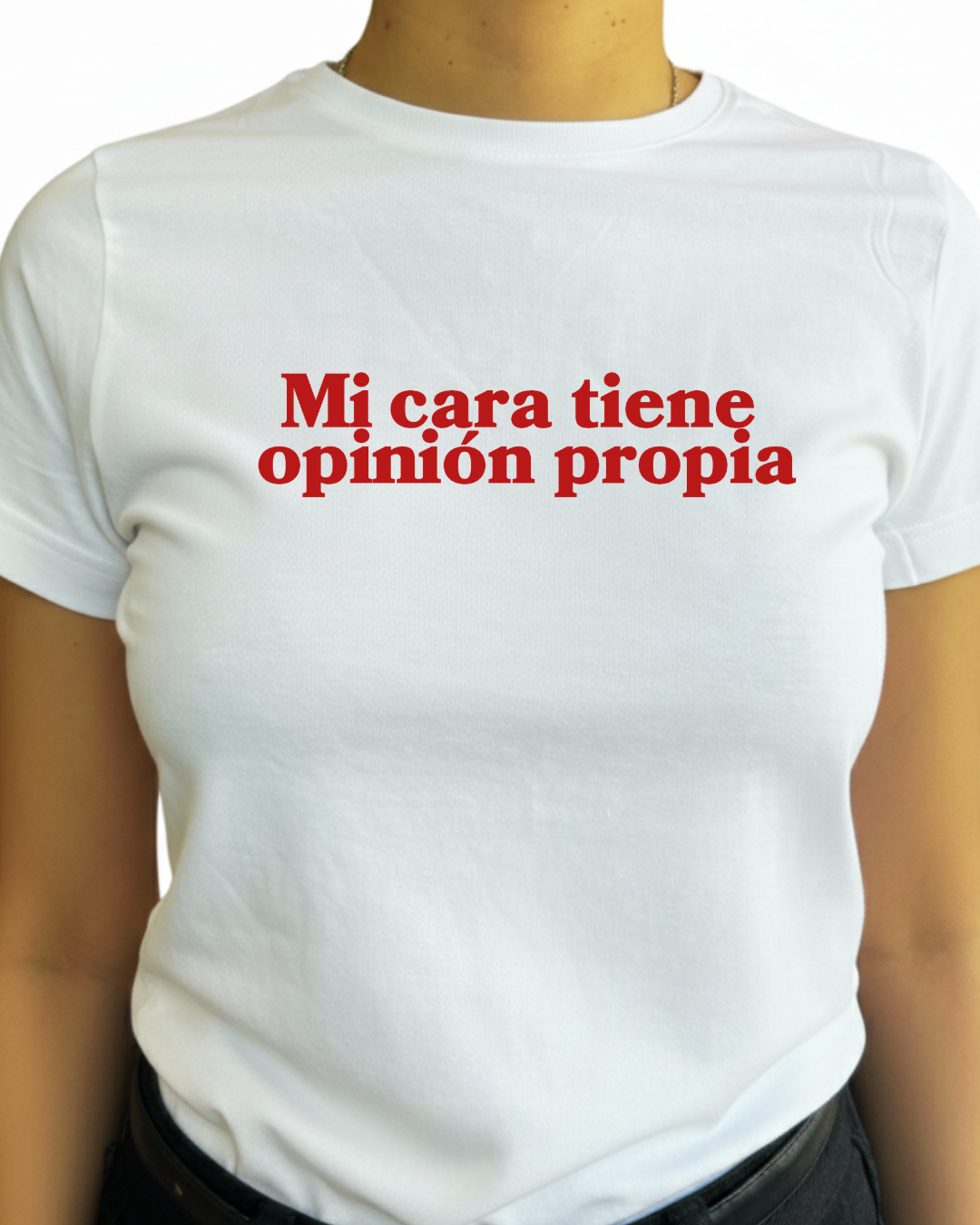 mi cara tiene opinión propia