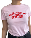 Si a todo pero temprano porque me da sueñito