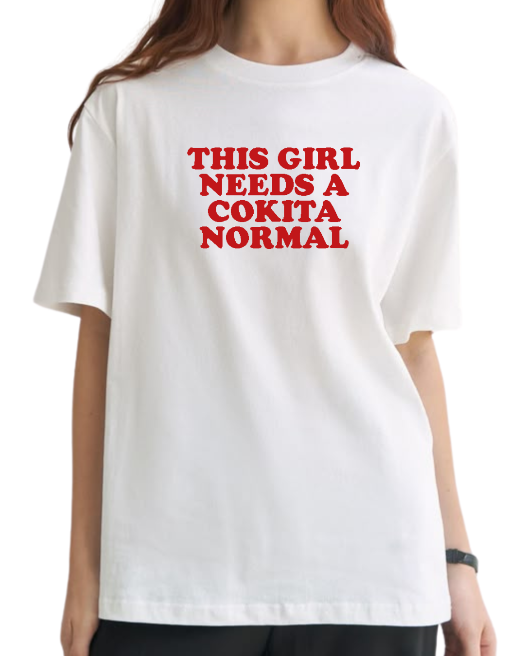 this girl needs a  cokita normal