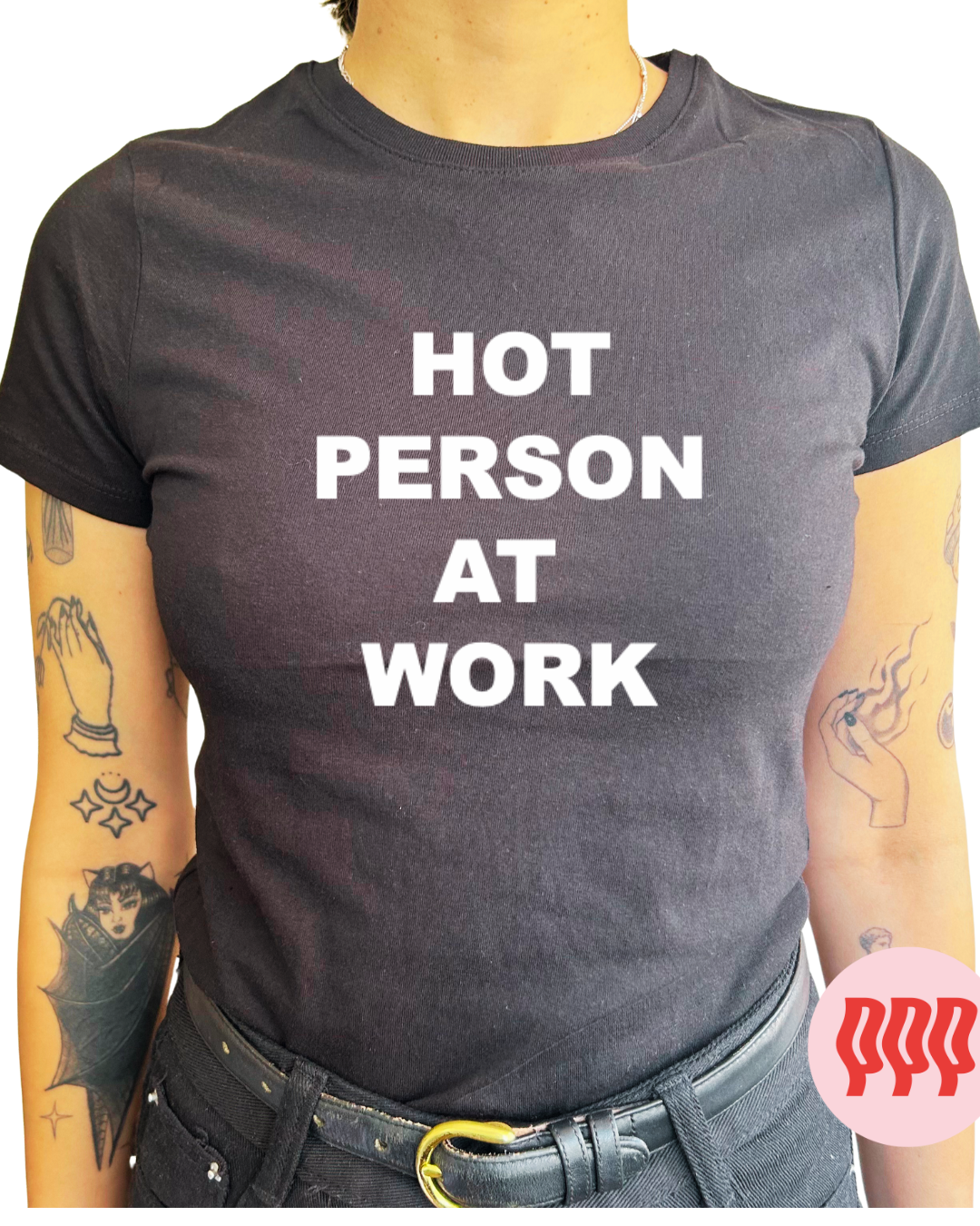 Hot person at work