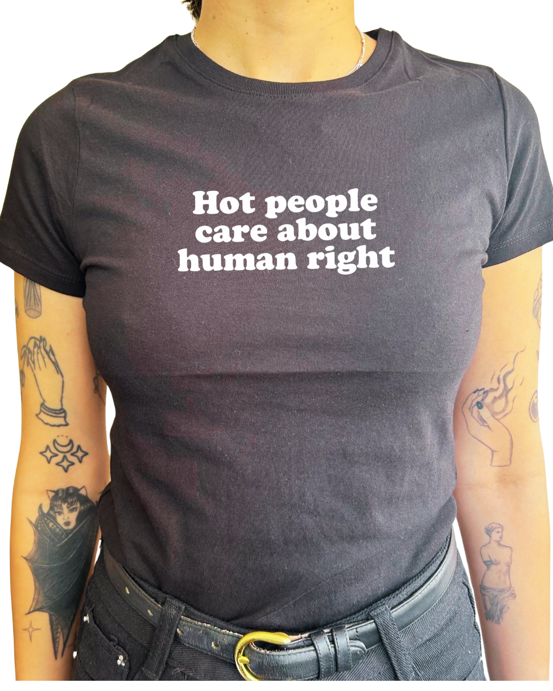 Hot people care about human right