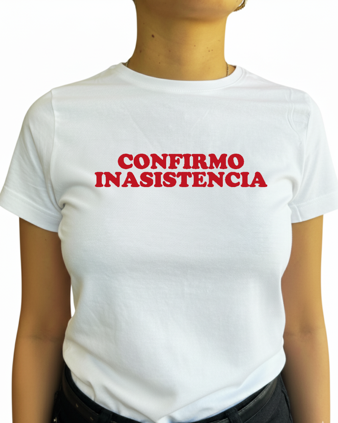 Confirmo inasistencia