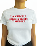 La cumbia me divierte y mesita