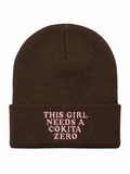Gorro invierno- this girls needs cokita zero