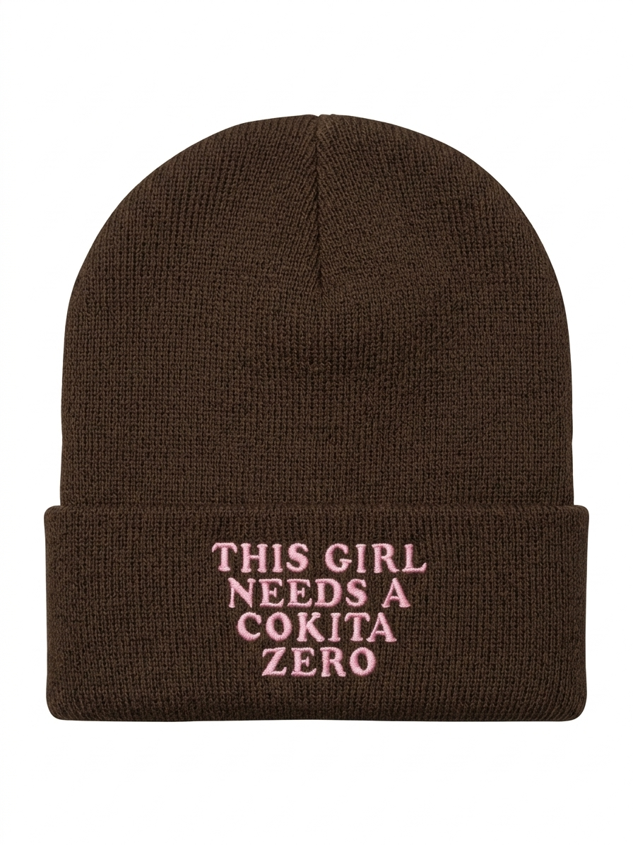 Gorro invierno- this girls needs cokita zero