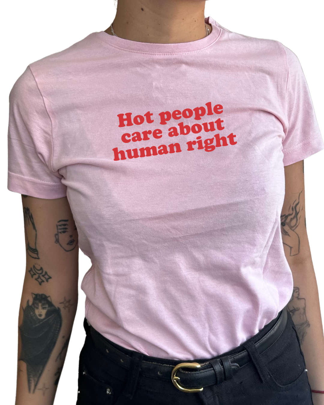 Hot people care about human right