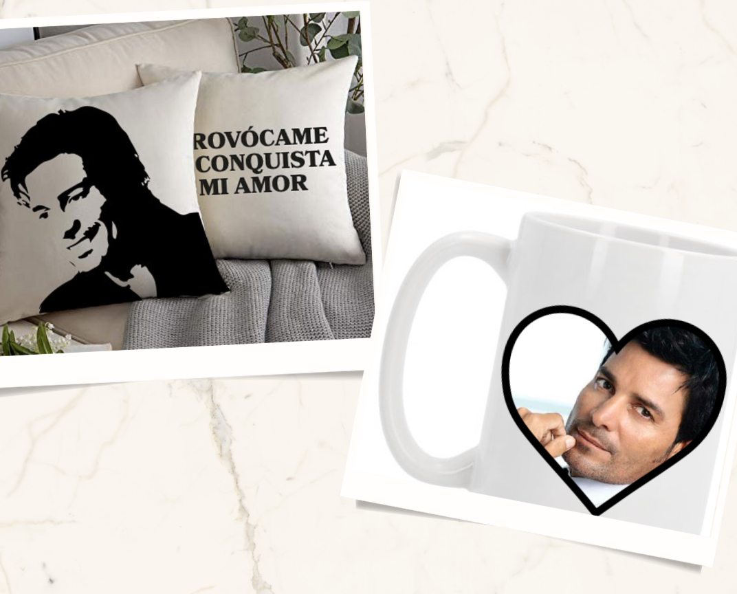 Pack Cojines + taza Chayanne