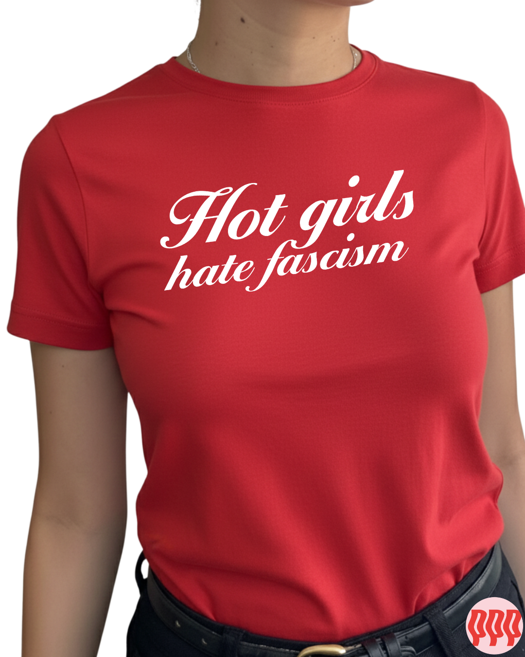 hot girl hate fascism