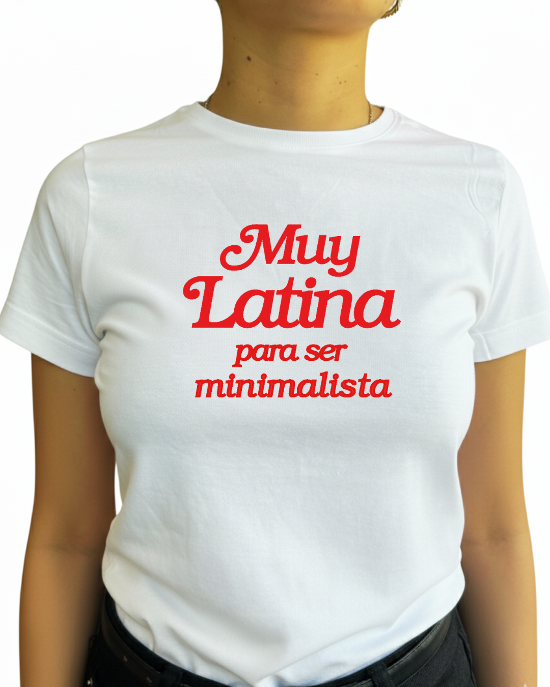 muy latina para ser minimalista