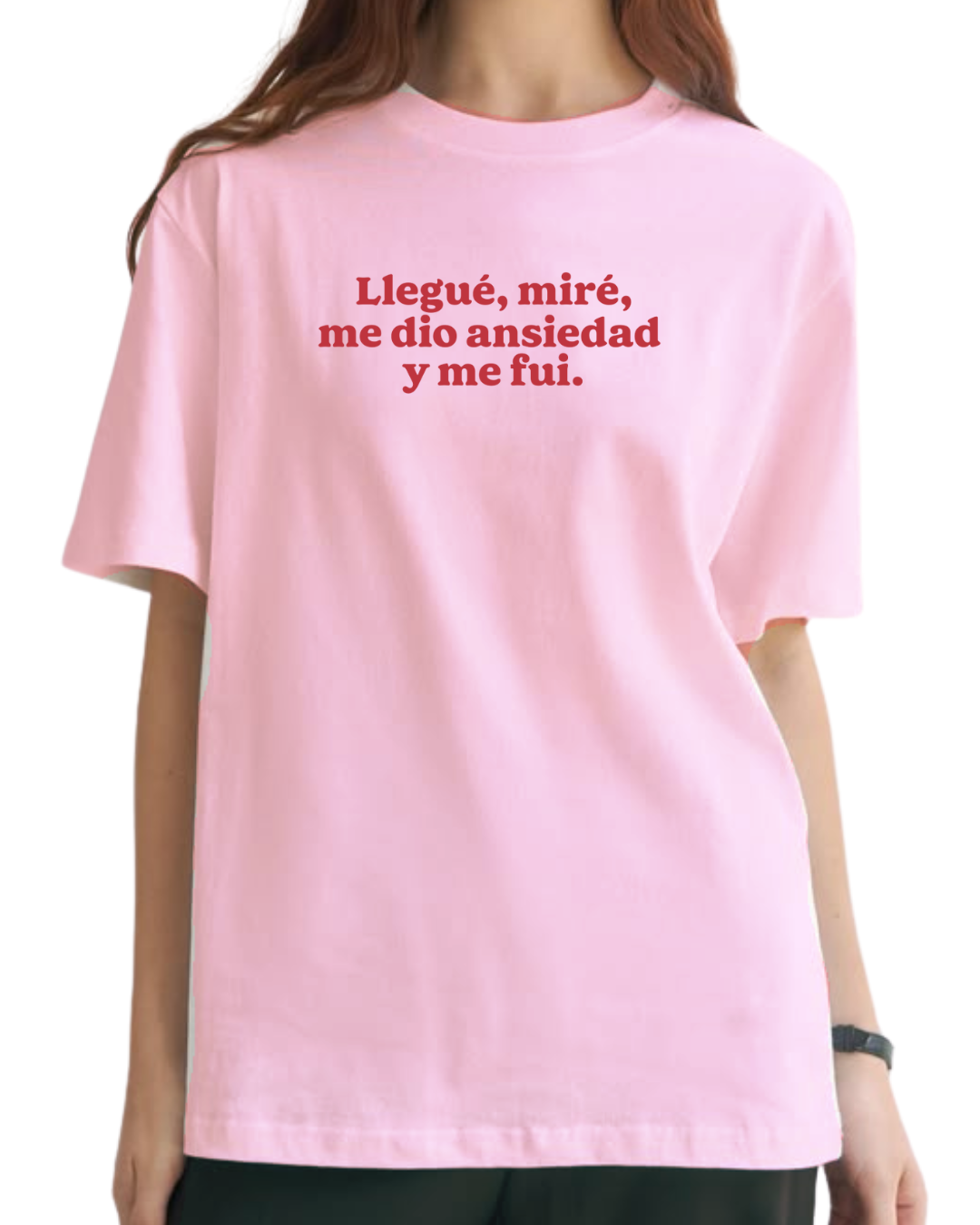 Llegué, miré, me dio ansiedad  y me fui