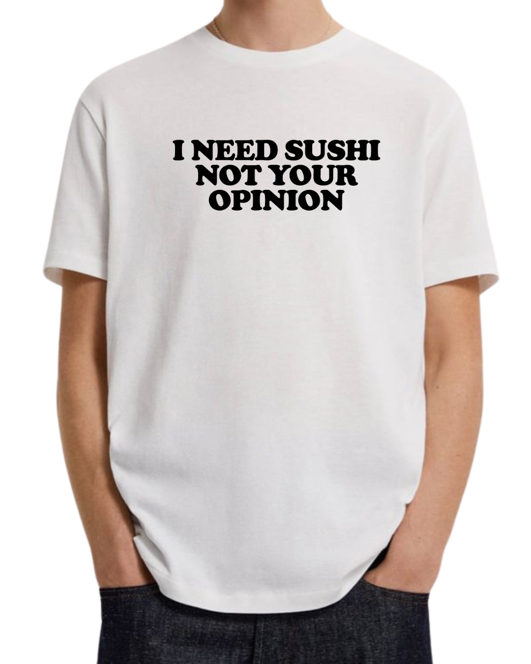 I need sushi not your opinion (Editable)