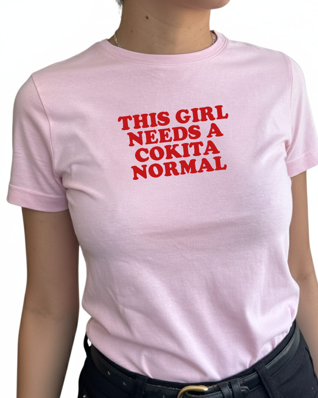 this girl needs a  cokita normal