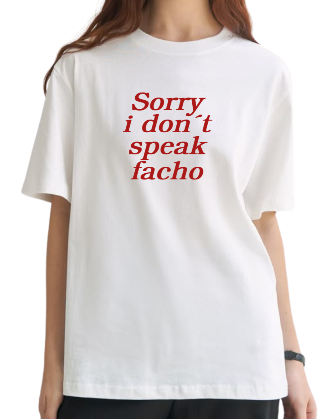 Sorry i dont t speak facho