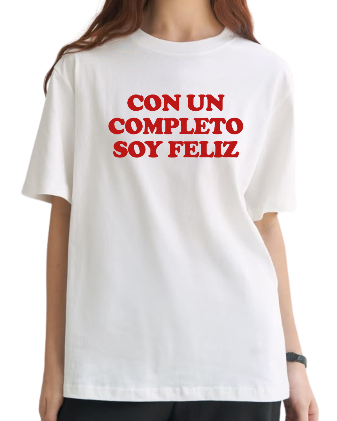 Con un completo soy feliz (editable)