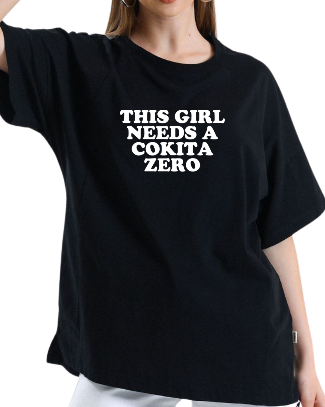 This girl needs a cokita zero ( editable)