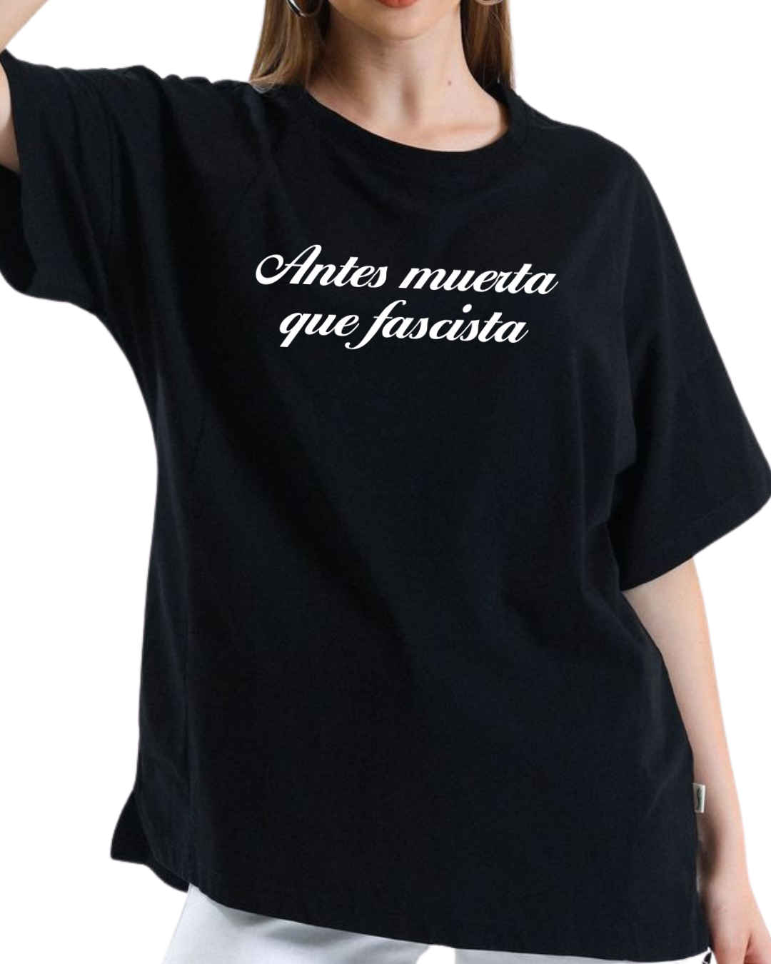 Antes muerta que fascista - polera