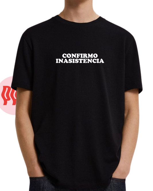 confirmo inasistencia