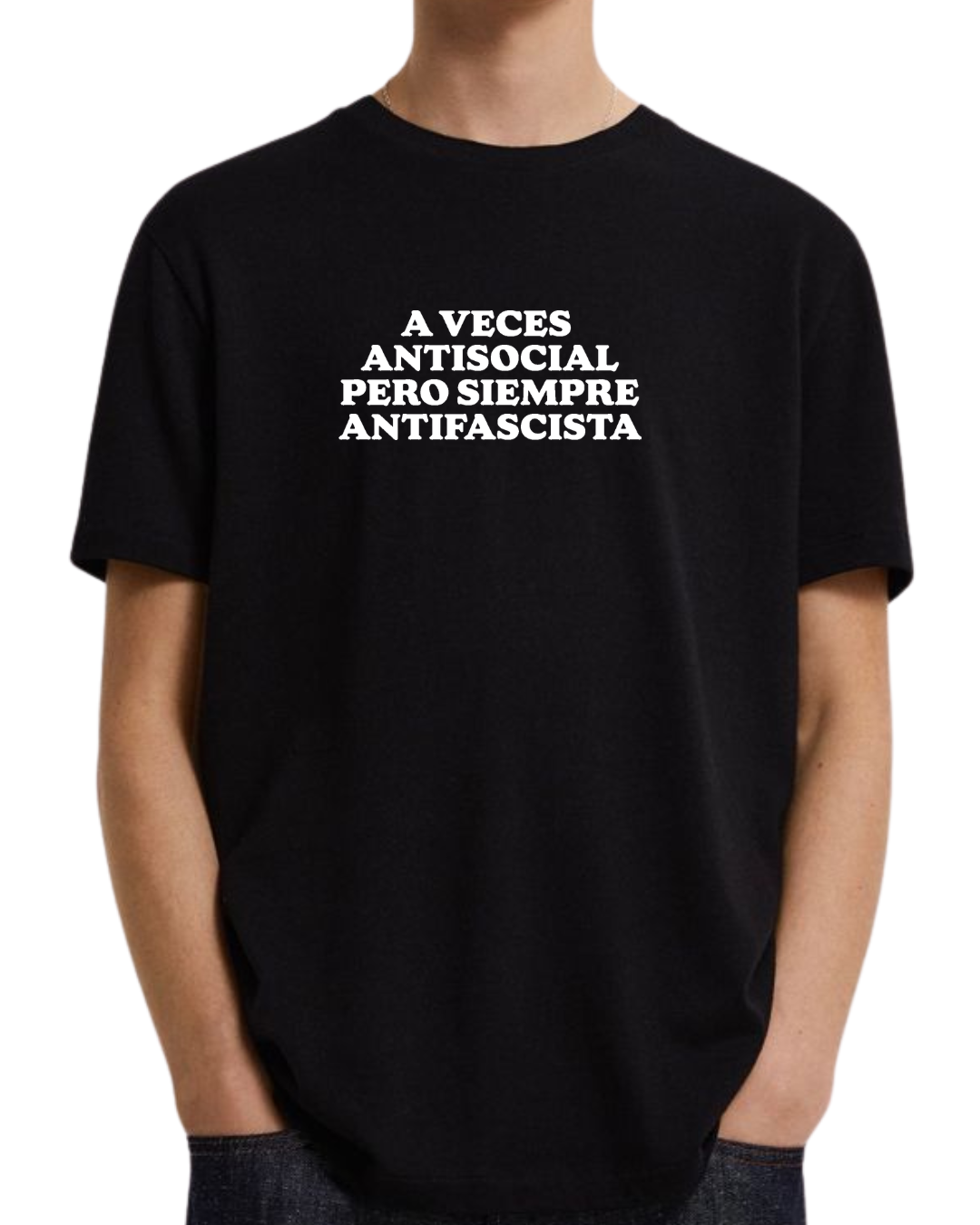 A veces antisocial , pero siempre antifascista