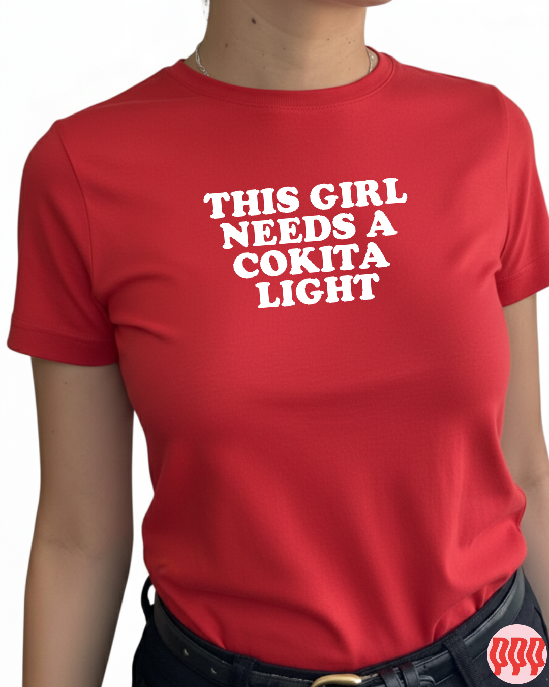 this girl needs a cokita LIGHT