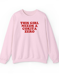 This girl needs a cokita zero ( editable) - Poleron