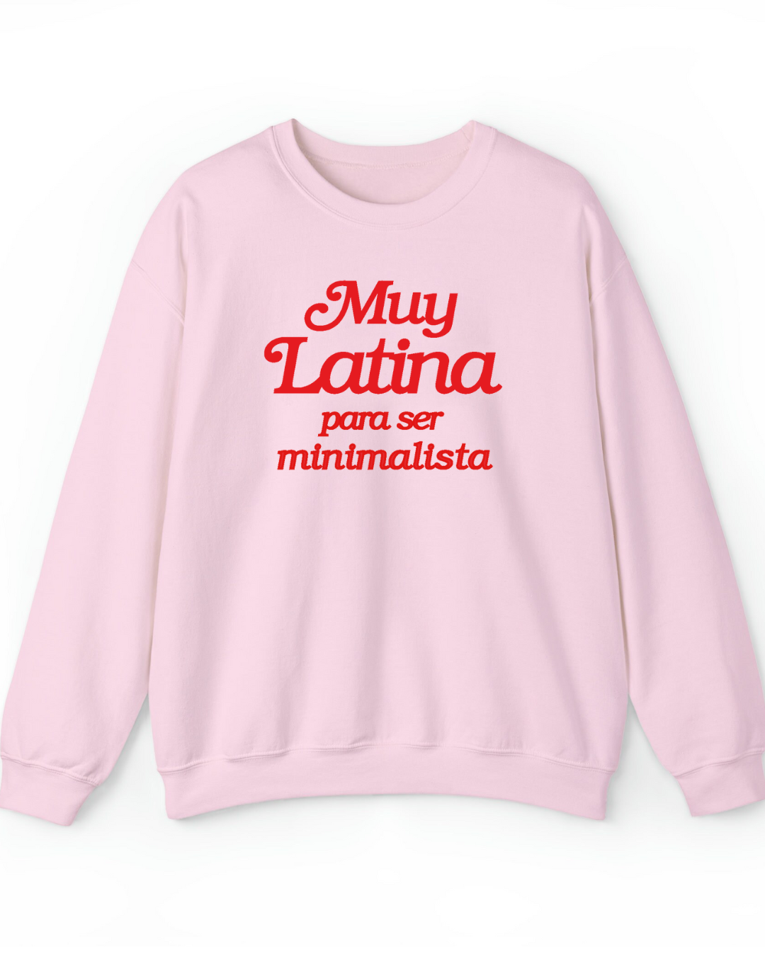 muy latina para ser minimalista