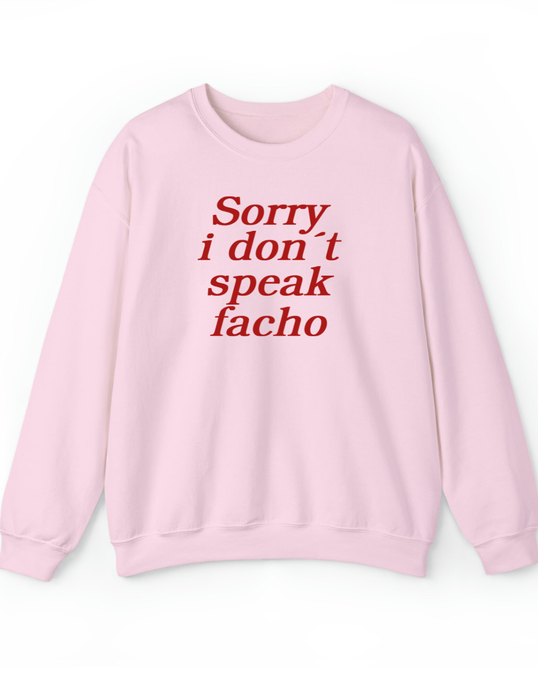 Sorry i dont t speak facho