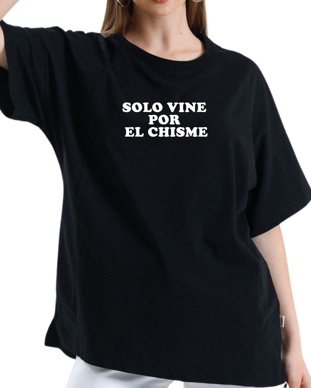 Solo vine por el chisme (Editable)